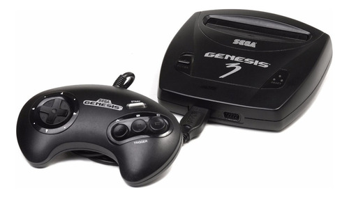 Consola Video Juegos Sega Genesis 3 16 Bit Color Negro