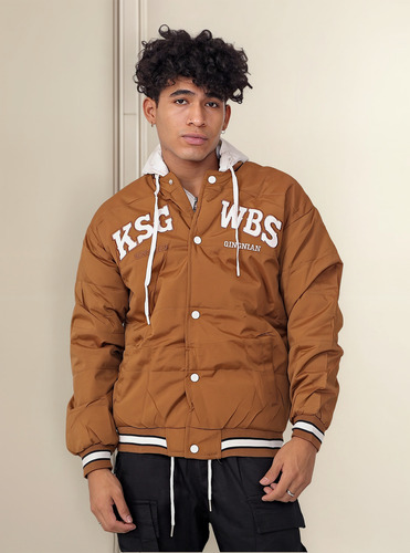 Campera Universitaria Hombre Importada Braavosi