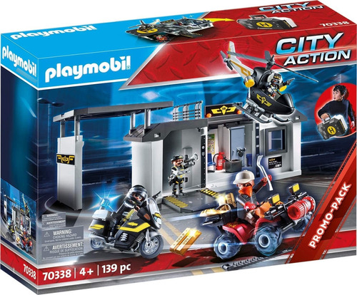 Playmobil® City Central De La Policía Táctica Intek 70338