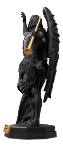 Estátua São Gabriel Arcanjo Mensageiro - Coleção Sublime Cor Cor Aurum Noctis