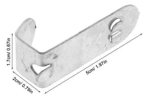 4 Clips De Soporte Para Estantes Refrigeradores Y Congelador