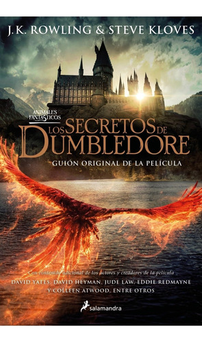 Los Secretos De Dumbledore - Guion Original De La Pelicula, De J K Rowling. Editorial Salamandra, Tapa Blanda En Español, 2022