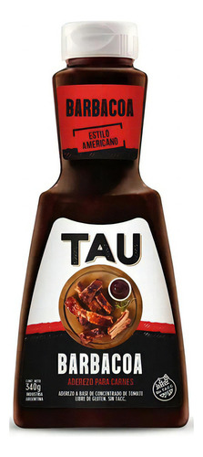 Pack X2u Aderezo Salsa Barbacoa Tau Sin Tacc 340gr