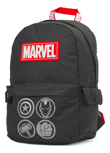 Mochila Mooving Marvel Comp P/ Notebook 42x28x15cm