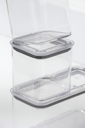 Pote Hermético Modo Capacidade 580ml Cor Cristal Coza