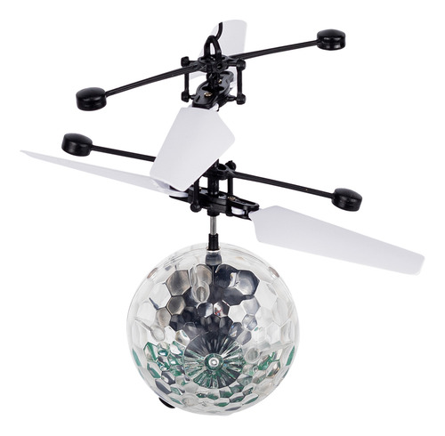 Esfera Voladora Helicóptero Gadnic Dron Bola Luz RGB Juguete USB