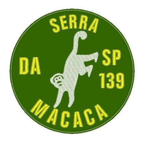 Patch Bordado Serra Da Macaca  (moto, Viagem, Turismo)
