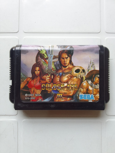 Jogo Golden Axe 3 Original - Mega Drive Japonês (Usado)