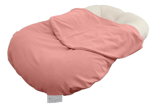 Ninho Para BebĂȘ Zero+ Cru Com Capa Pink-a-boo - Yogi Baby