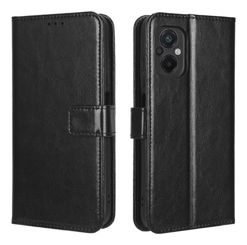 Funda Anticaída Para Xiaomi Poco M4 M5 4g 5g De Cuero Flip