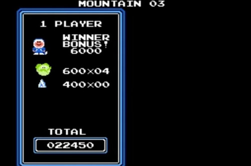 Cartucho Family Game Ice Climber (usado) (Usado)