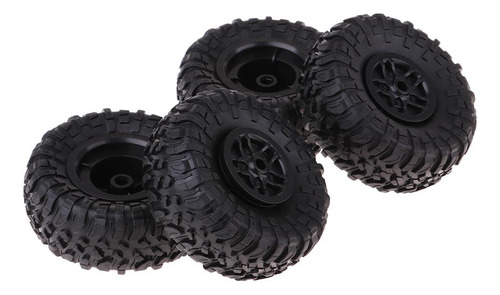 4pcs 1/12 Scale Rc Car Neumáticos De Goma Rueda Para