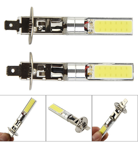 Luces De Coche, 2 Bombillas Led H1 De 6000 K Para Faros Anti