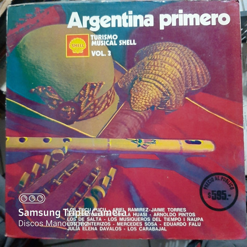 Vinilo Argentina Primero Turismo Musical Shell Volumen 3 F4