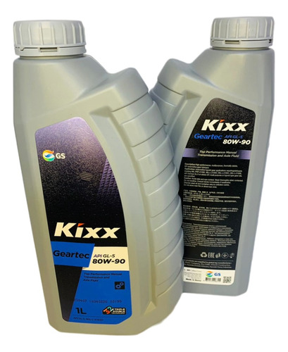 Aceite  Trasmision 80w90 Marca Kixx Made In Korea  