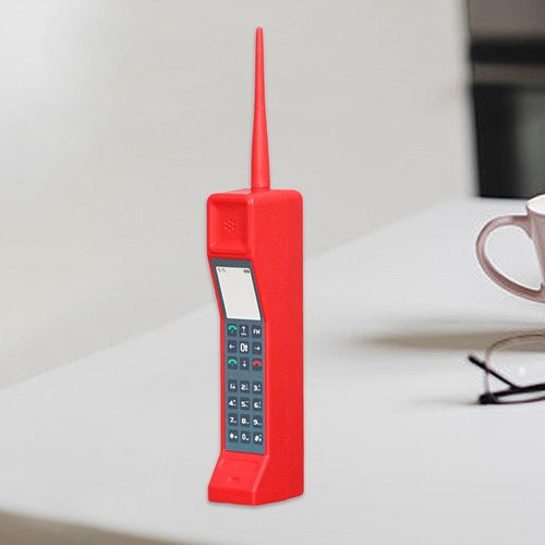 Adorno De Teléfono De Retro, Decoración, Regalo, Rojo