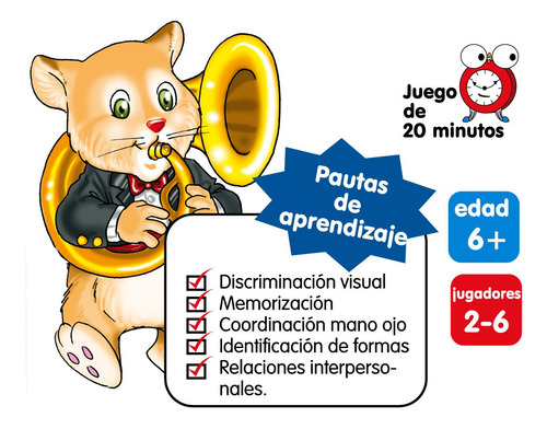 Juego Didáctico Infantil Preescolar Memoria Y Coordinación