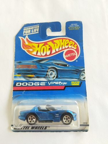 Hot Wheels Dodge Viper Rt/10 Azul Deportivo 1998 Car