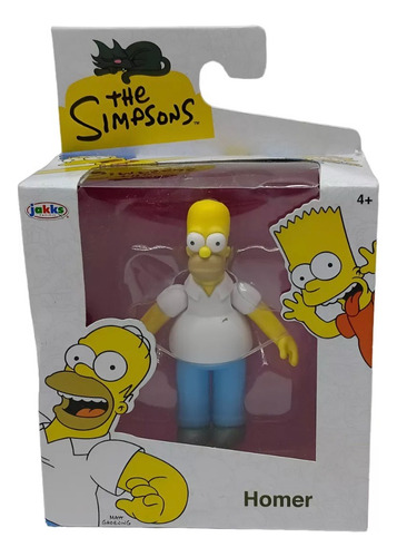 Figura Homero Simpson 8cm Los Simpsons Jakks Pacific