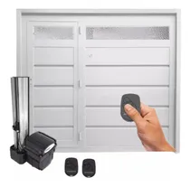 Comprar Porton Levadizo Con Puerta Chapa 2.55 X 2.05 Motor Y Postigo