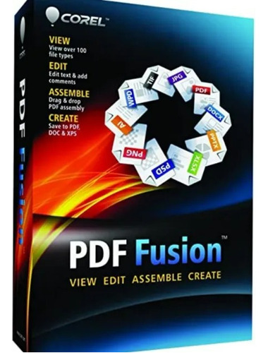 Corel Pdf Fusion Pdf Editor 1 Pc De Por Vida Edicion Manejo