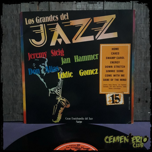 Los Grandes Del Jazz Nº 15 Steig  Hammer Gomez - Vinilo Lp