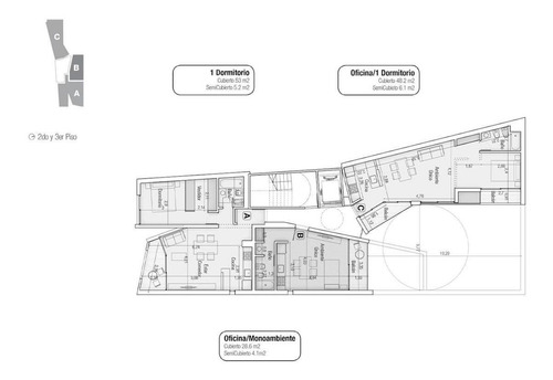 Imagen 20 de 22 de Edificio De Diseño Con Loft, 1 Y 2 Dormitorios