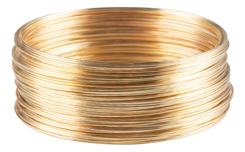 6 X 50 Bucles De Alambre De Joyería, Suministros De Luz De
