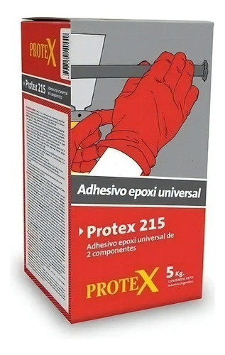 Adhesivo Epoxi Universal Anclajes Fijaciones 5 Kg Protex 215