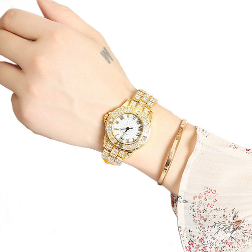 Relojes De Moda Relojes Para Mujer Accesorios De Lujo Dorado