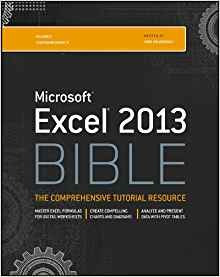 Excel 2013 Bible