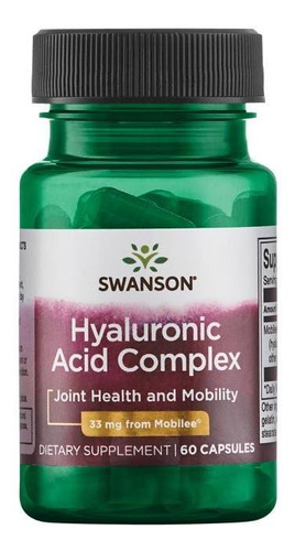 Hyaluronic Acid Complex 33mg 60caps De Swanson
