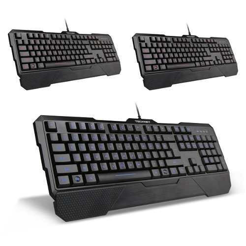 Kit de teclado y mouse gamer TeckNet Kraken