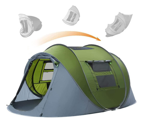 Tienda Pop Up Hikerbro Para 4 Personas Impermeable