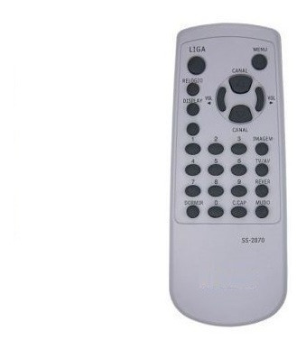 Controle Remoto Tv Tubo Cineral 1470 / 2070