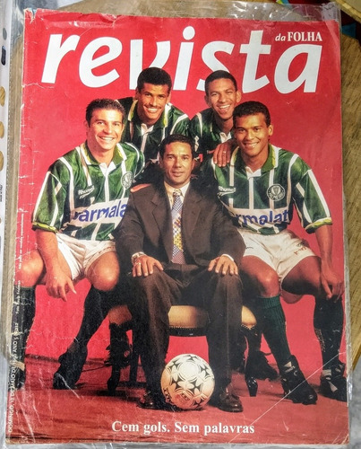 Revista Da Folha Palmeiras Campeão Paulista 1996 Histórica