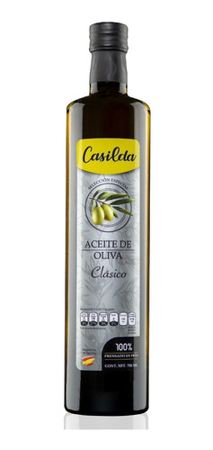 Imagen 2 de 4 de Aceite De Oliva Extra Virgen 750ml Aceite Vegetal Comestible
