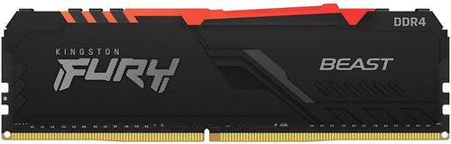 Memoria Ram Ddr4 Kingston Fury Beast 16gb 2666mhz Cl16 Rgb