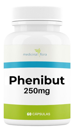 Phenibut® 250mg 60 Cp Auxilia Estresse Cérebr Sabor Without Flavor