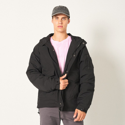 Campera De Abrigo Parka Hombre Metron Chelsea Laundry Jeans Negro L Lisa