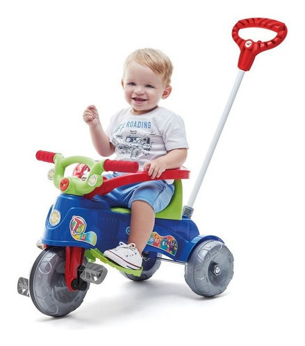 Triciclo Infantil Passeio Pedal Velotrol Motoca Calesita