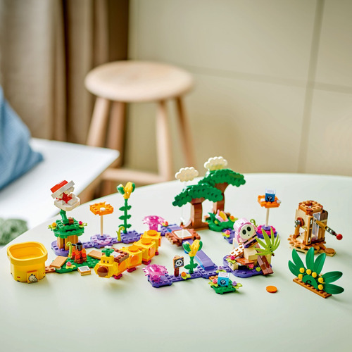 Lego Super Mario 71434 Conjunto Da Selva Gelatinosa Quantidade de peças 598