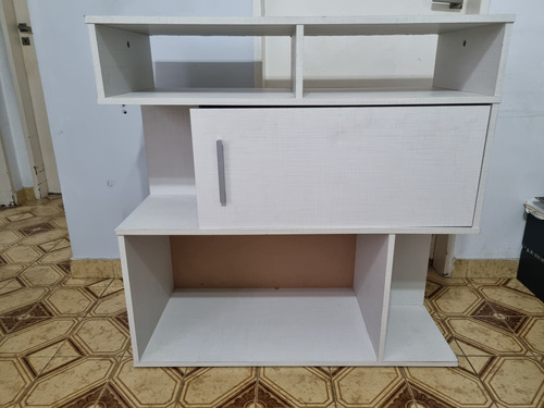 Mueble Aparador Blanco De Melamina - Guardador Organizador 