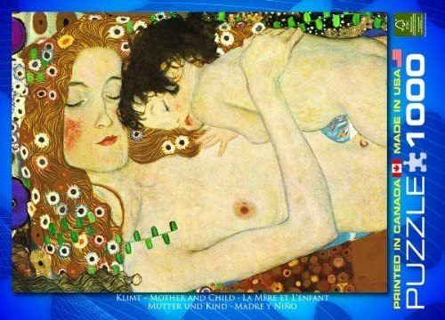 Eurographics Madre E Hijo De Gustav Klimt Puzzle De 1000 Pie