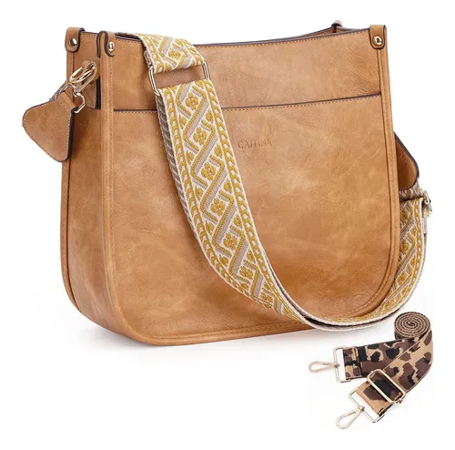 comprar Caitina Bolso Bandolera Para Mujer Bolso Hobo De Cuero Bolso