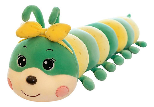 K Cojín De Gusano De Insecto Wiggler De Oruga Suave De 2 Uds