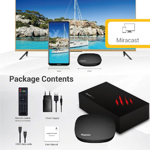 Tvbox Pro Android Smart Tanix H2 Compact Entrega Inmediata Tvbox Pro Android Smart Tanix H2 Compact Entrega Inmediata