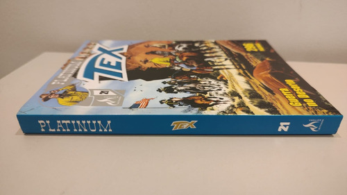Tex Platinum Nº 21, De Claudio Nizzi (autor), Miguel Angel Repetto (ilustrador). Editora Mythos, Capa Comum, 2019 (Usado)