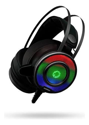 Audífonos Gamer Con Micrófono Gamemax Rgb  