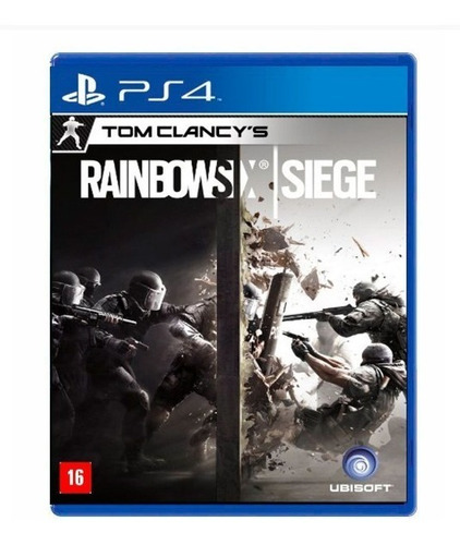 Tom Clancys Rainbow Six Siege - Ps4 - Lacrado - Mídia Física